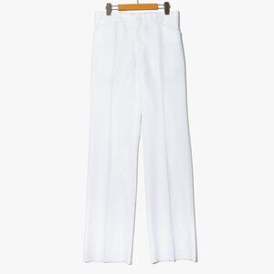 Vintage 80s Days Mens 32x36 Unhemmed Straight Leg Chino Pants White